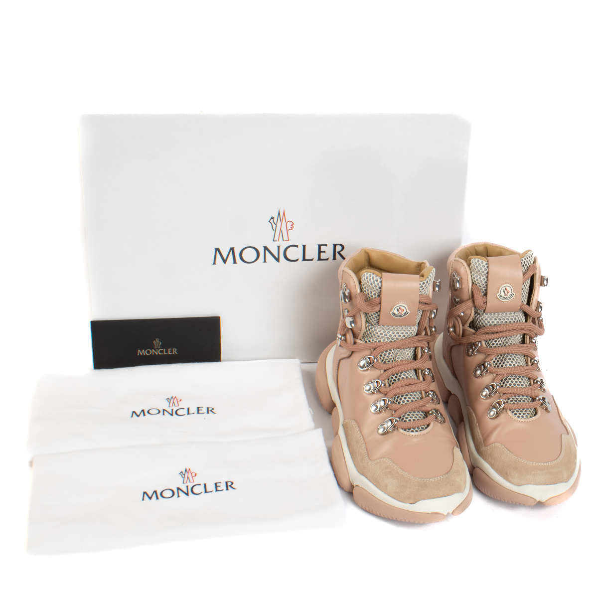 Moncler high tops clearance
