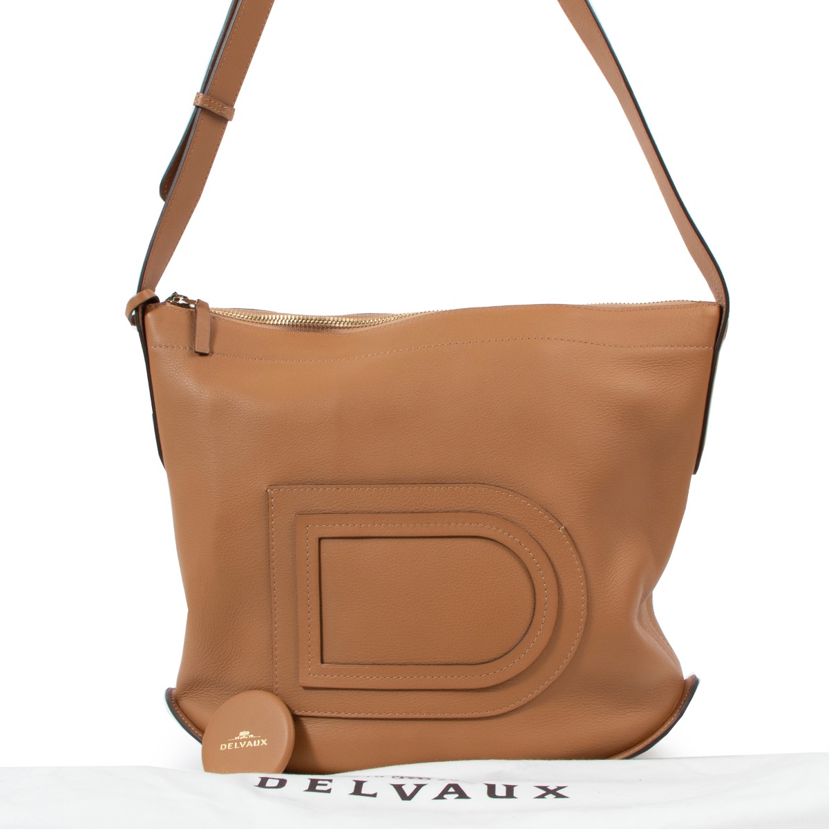 DELVAUX DELVAUX Pin Casual Style Plain Leather Elegant Style Crossbody