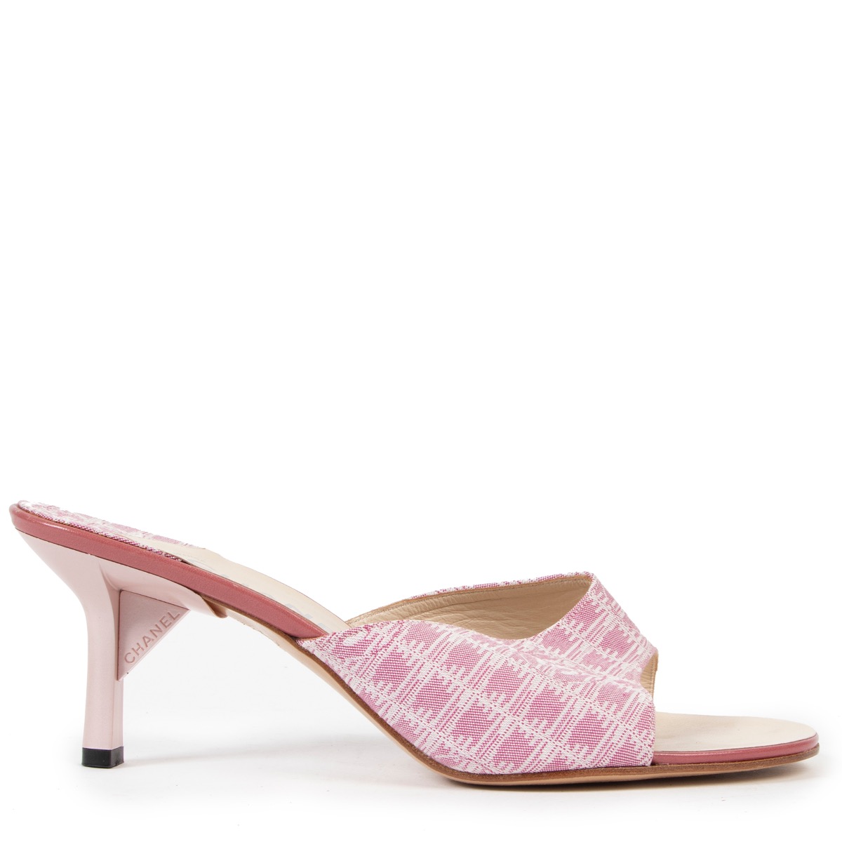 Chanel Pink Mules - 5 For Sale on 1stDibs
