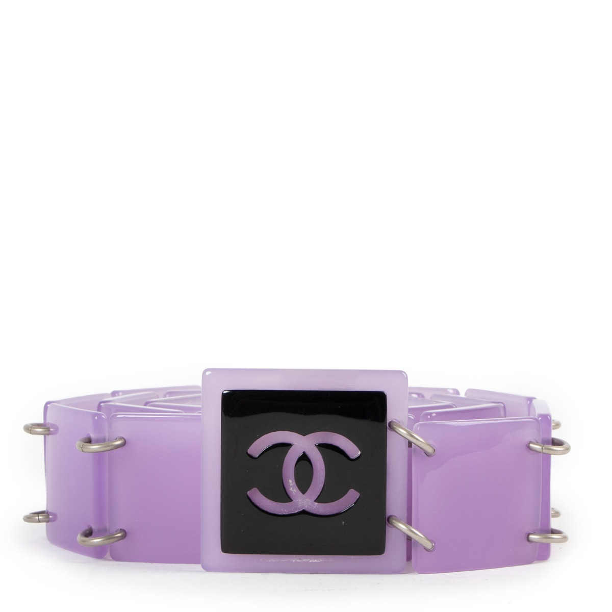 Chanel purple belt