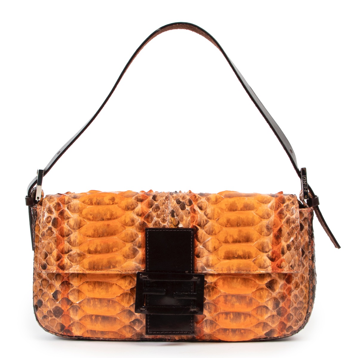 Fendi baguette orange outlet