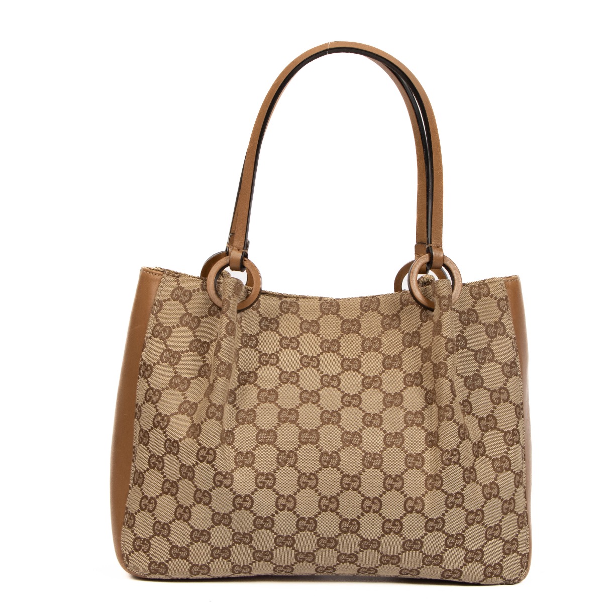 Gg canvas tote hot sale
