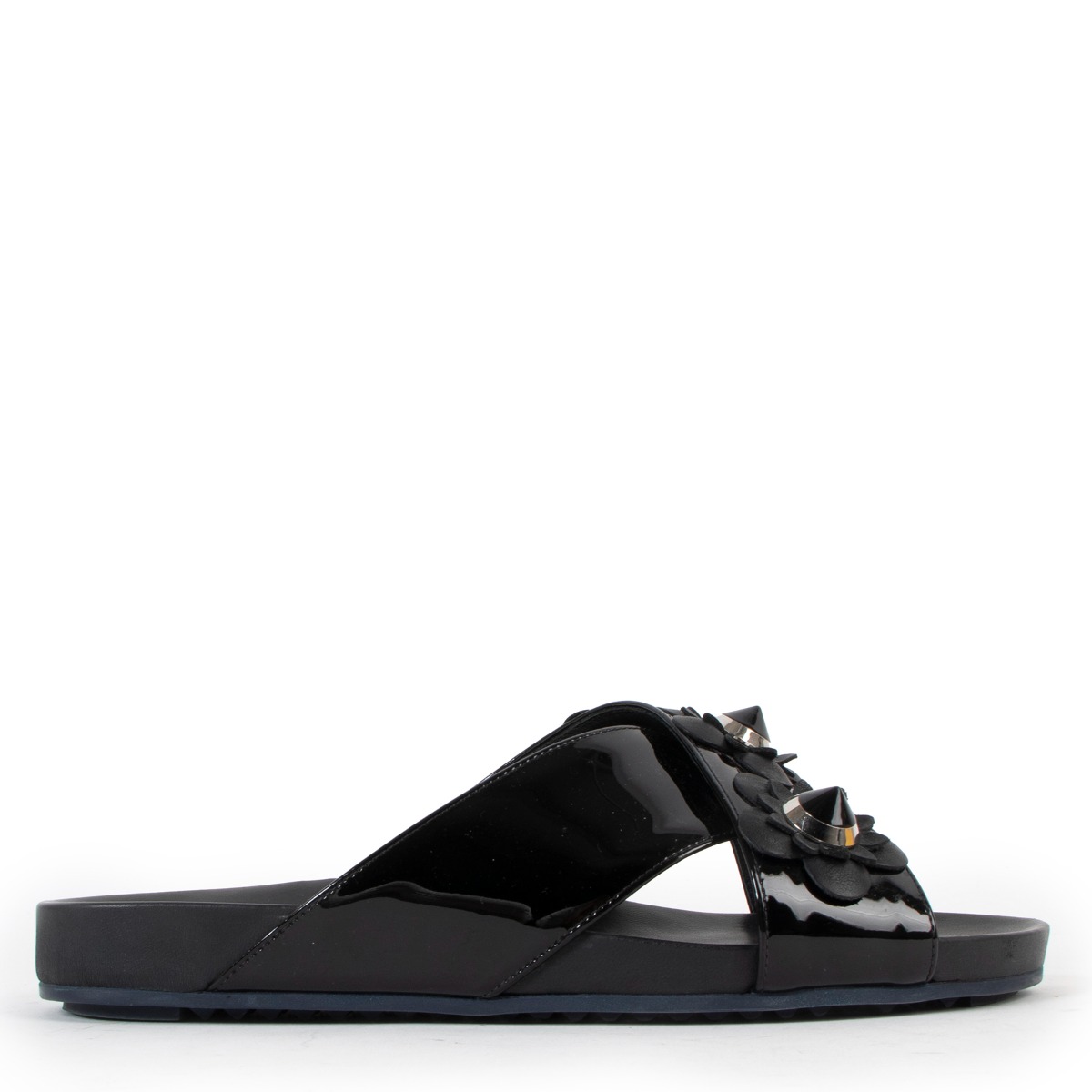 Fendi store black sandals