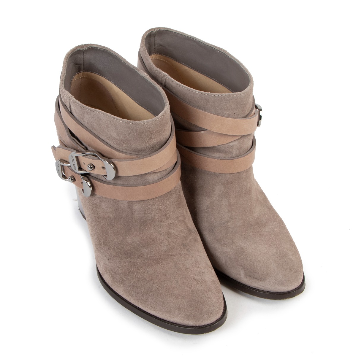 JIMMY CHOO ブーティMELBA　スエード　38 JIMMY CHOO ブーティMELBAスエード38