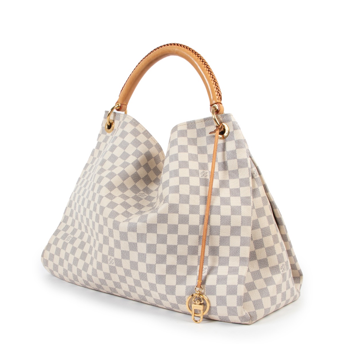 LOUIS VUITTON Shoulder Bag N58033 Daniel GM Damier Grafitto Canvas Bla –