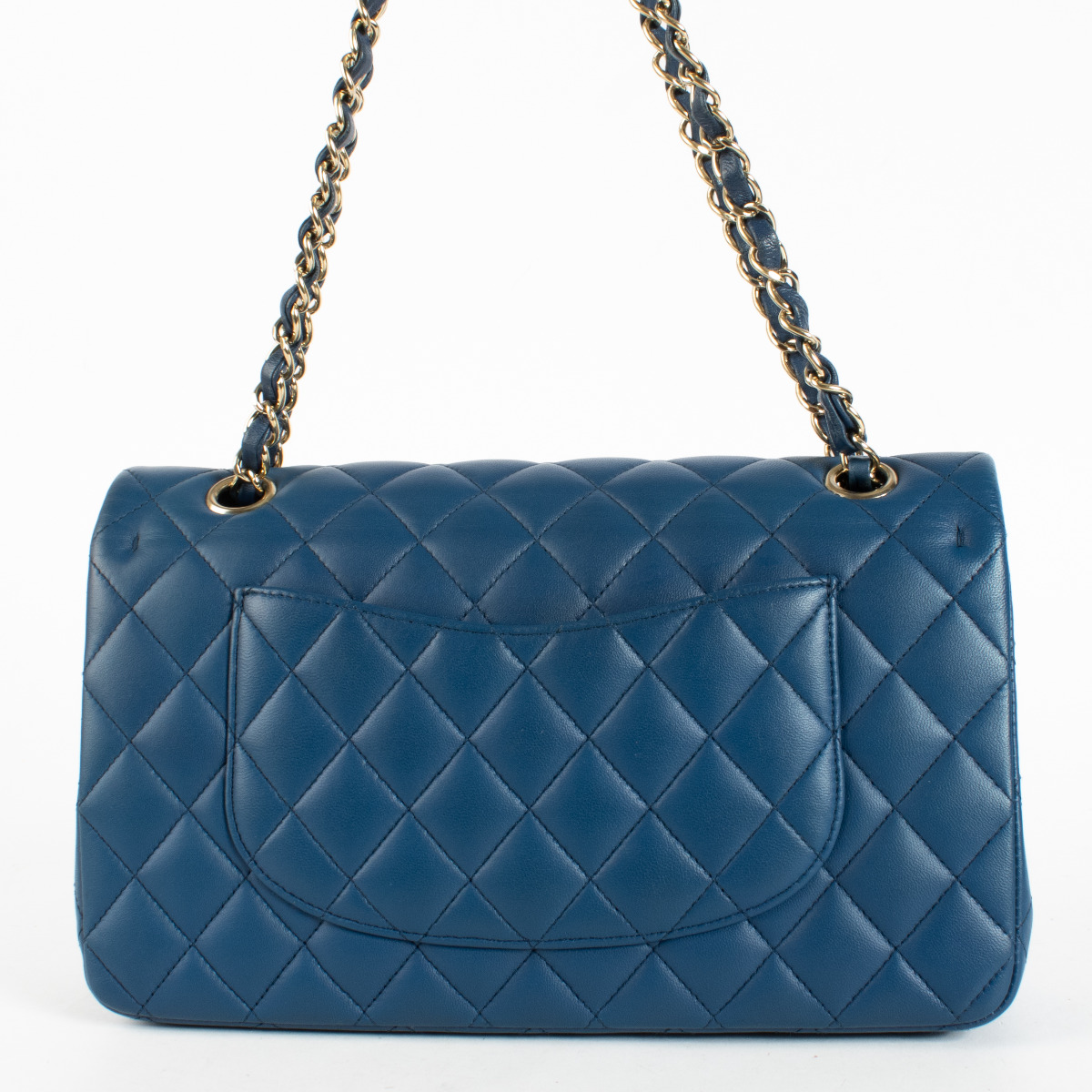 Chanel Blue Medium Classic 11.12 Bag ○ Labellov ○ Buy and Sell