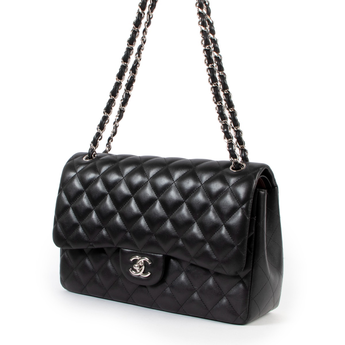 Chanel So Black Large Classic Flap Bag ○ Labellov ○ Buy and Sell Authentic  Luxury