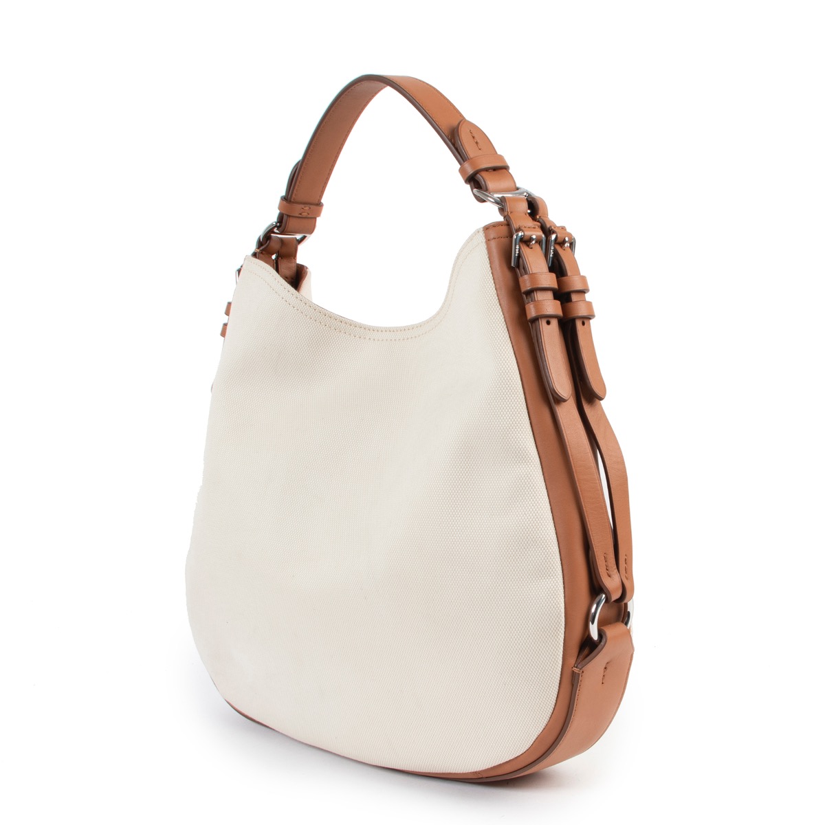 Ralph Lauren Canvas/ Cognac Shoulder bag ○ Labellov ○ Buy