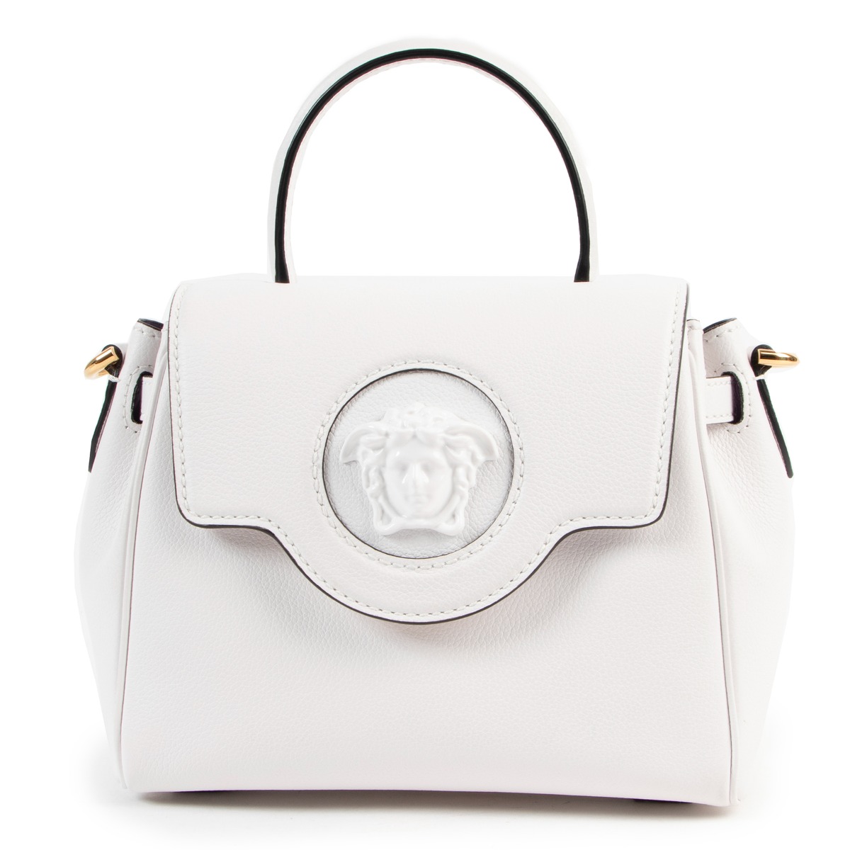 Versace White Shoulder bag ○ Labellov ○ Buy and Sell