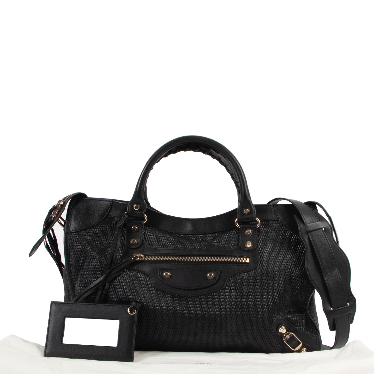 Balenciaga city all black sales