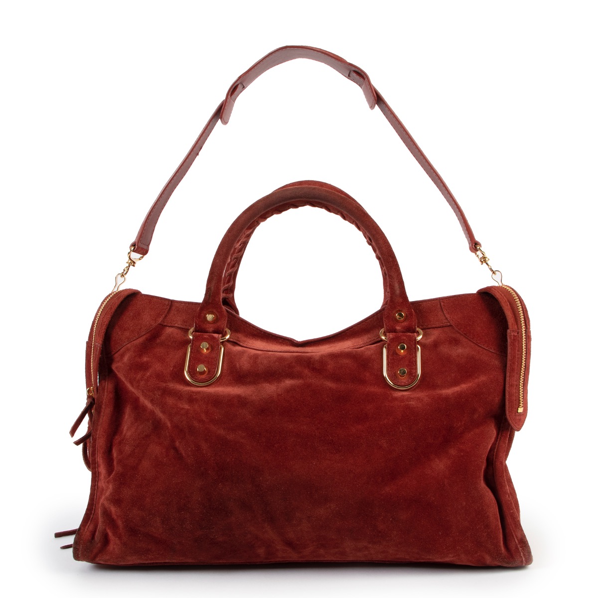 Cheap balenciaga cheap suede bag