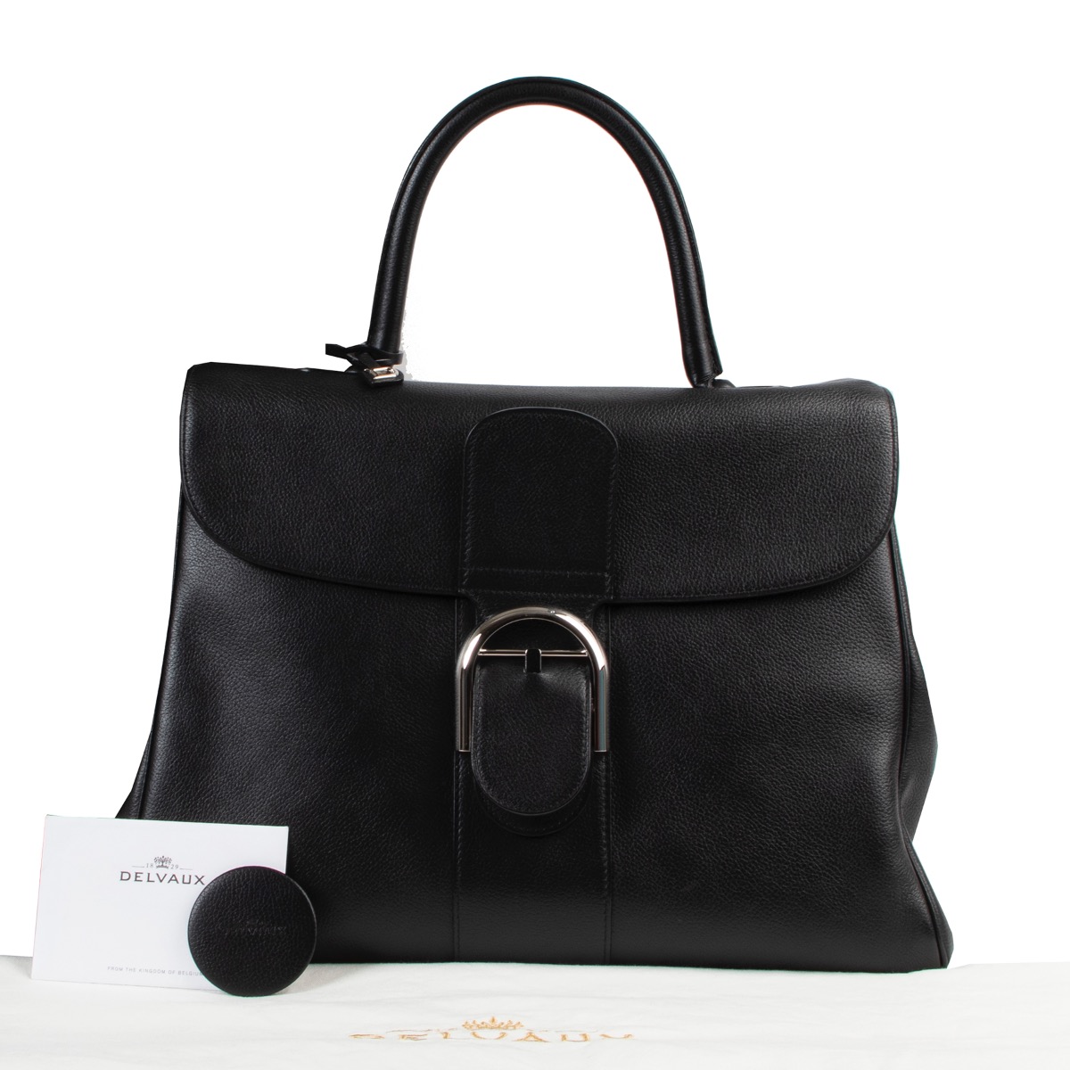 VIP価格【DELVAUX】レアレス GM Delvaux Black Brillant GM Souple Jumping ○ Labellov ○ Buy