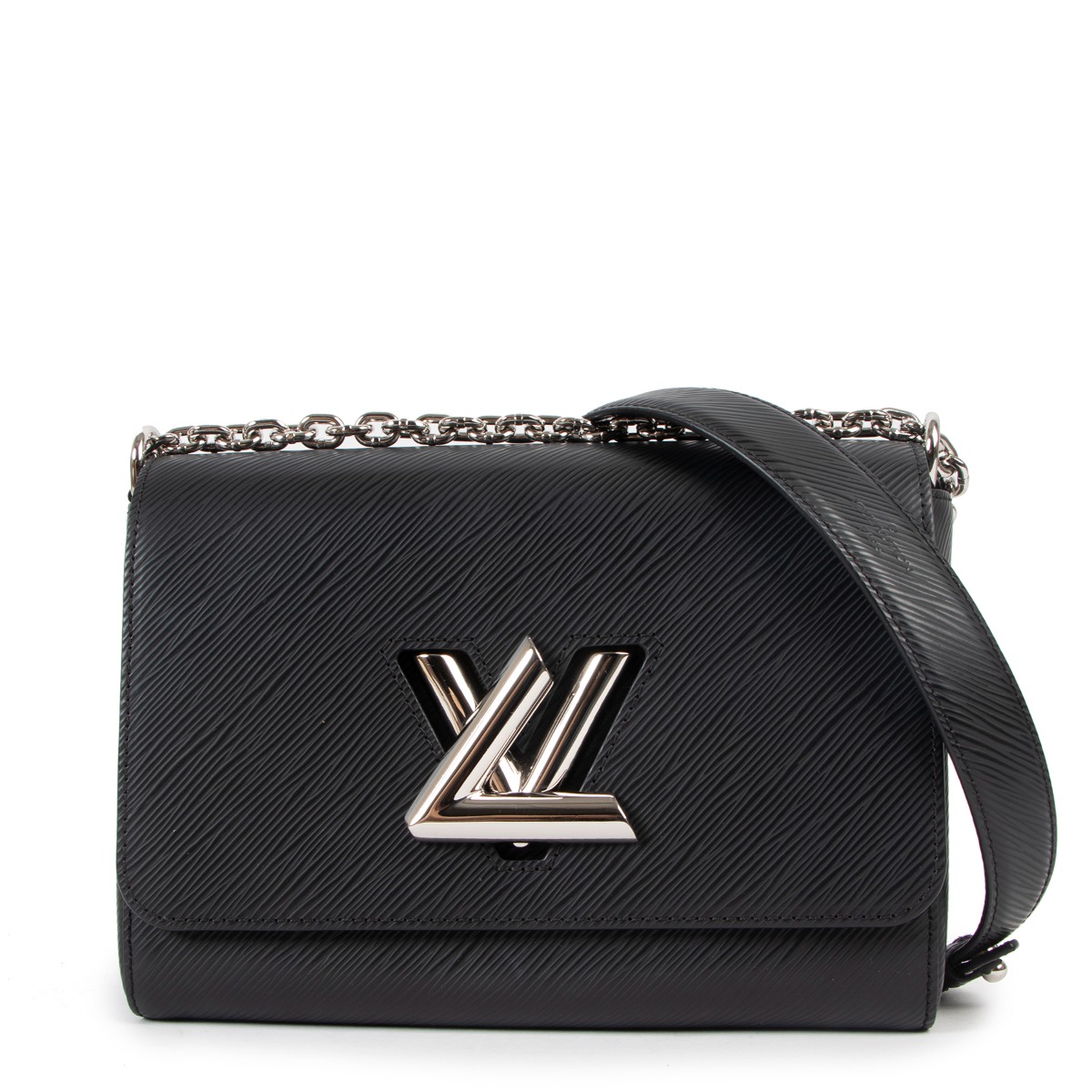 Twist MM bag in black epi leather Louis Vuitton - Second Hand / Used –  Vintega