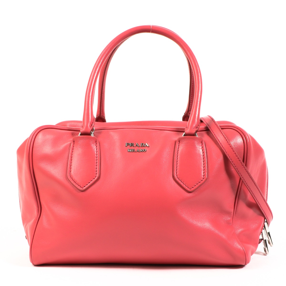 Prada Pink nappa leather mini Soft handbag Prada Petalo Pink