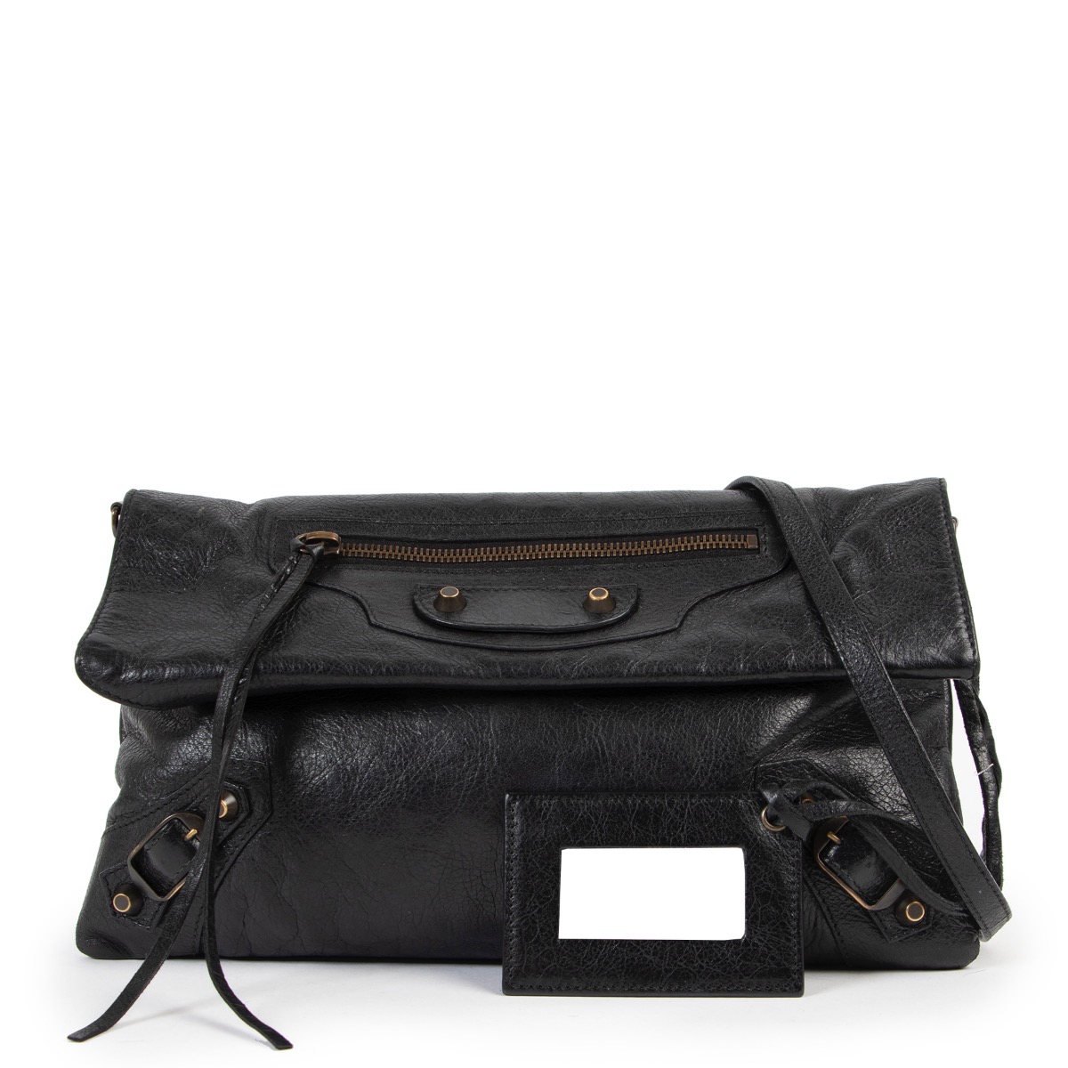 Balenciaga Envelope Black Clutch Labellov Buy and Sell