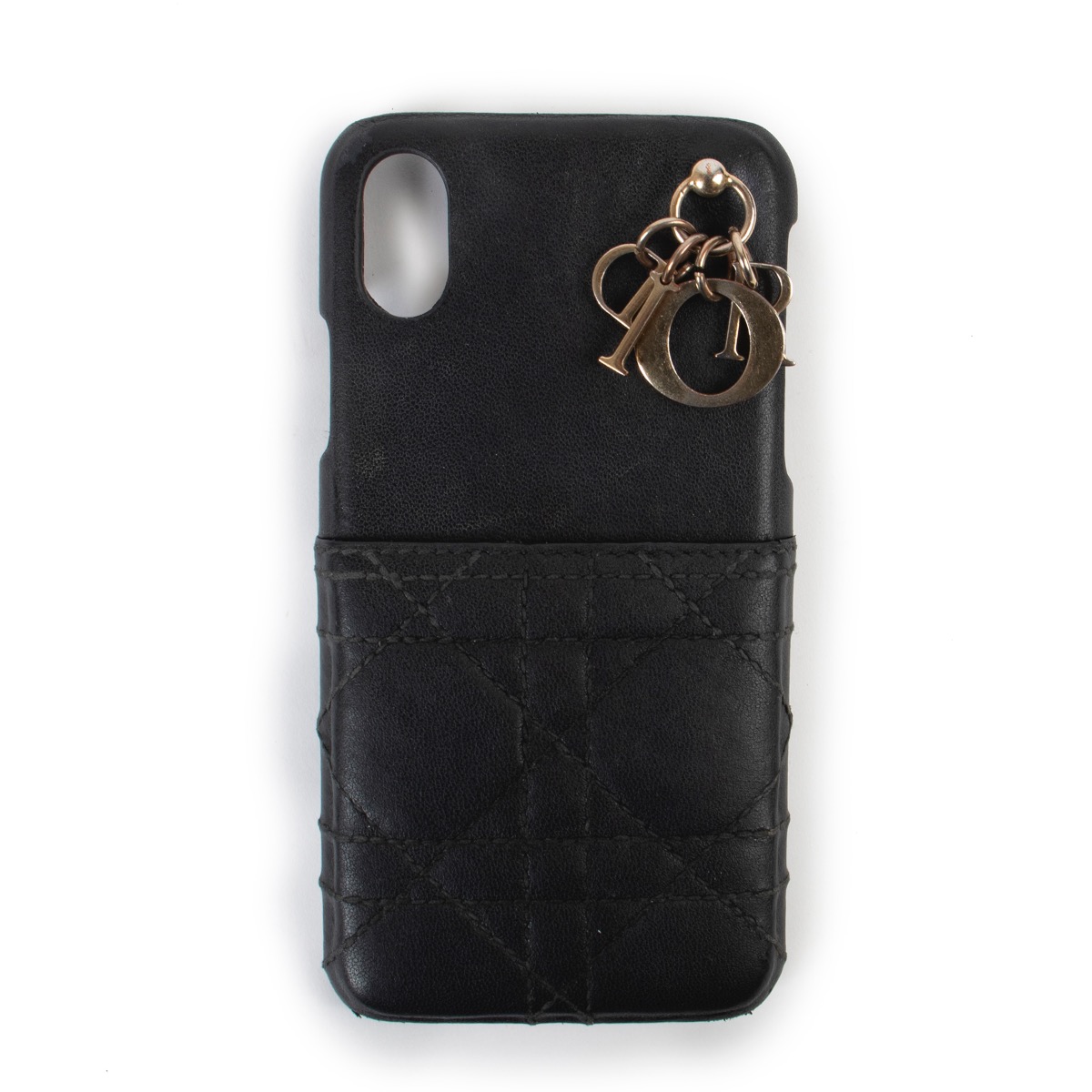 Christian Dior Black iPhone XS Labellov Buy and Sell Authentic Luxury