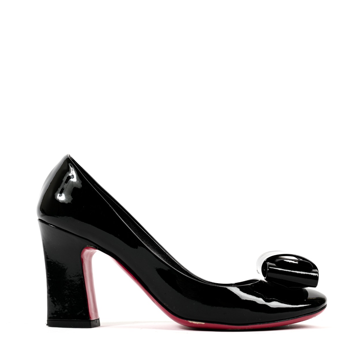 最安値級価格 Miu Miu Black Patent Leather Pumps ○ Labellov ○ Buy and 靴