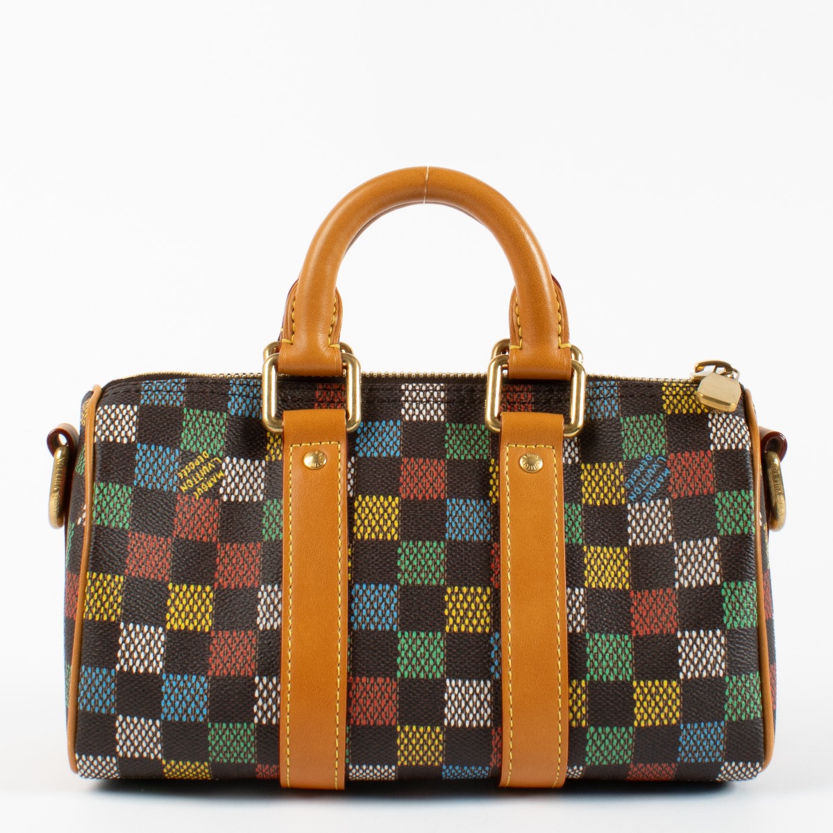 Louis Vuitton LV Vers Damier Ebene Keepall Bandoulière 25