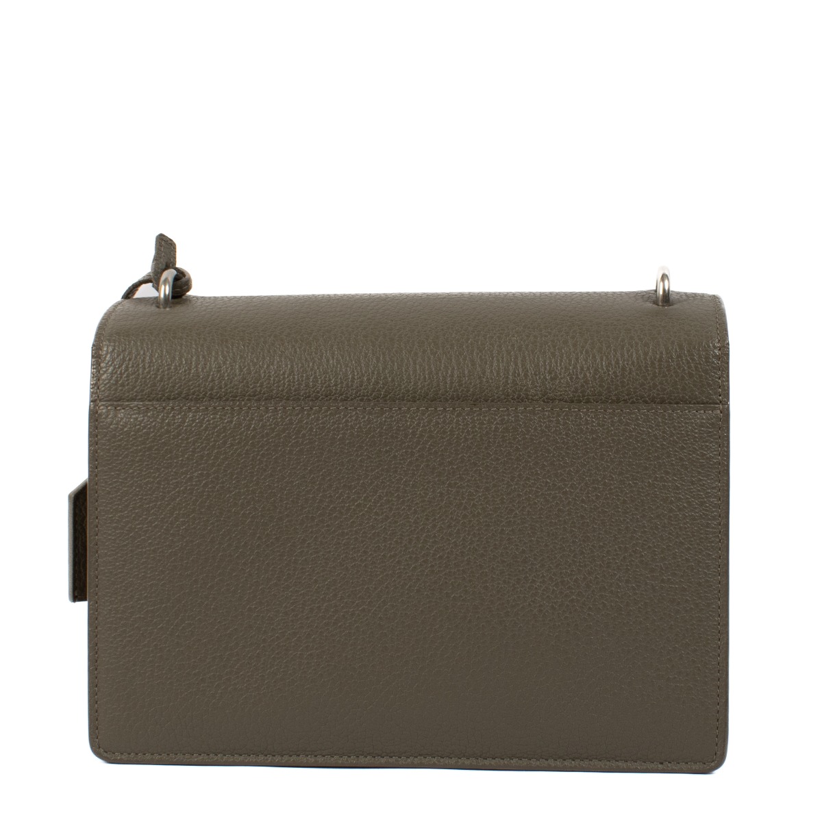 Saint Laurent Taupe Leather Sunset Medium Bag ○ Labellov ○ Buy