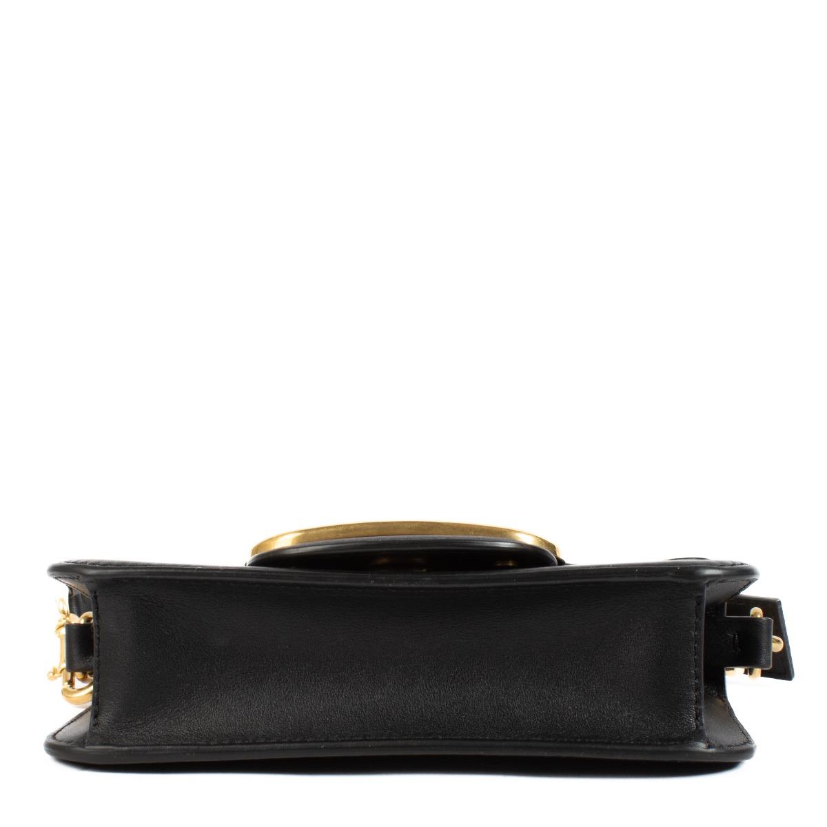 【関税&送料込】Valentino Garavani Black Leather Loca Should Valentino Garavani Black Loco Shoulder Bag ○ Labellov