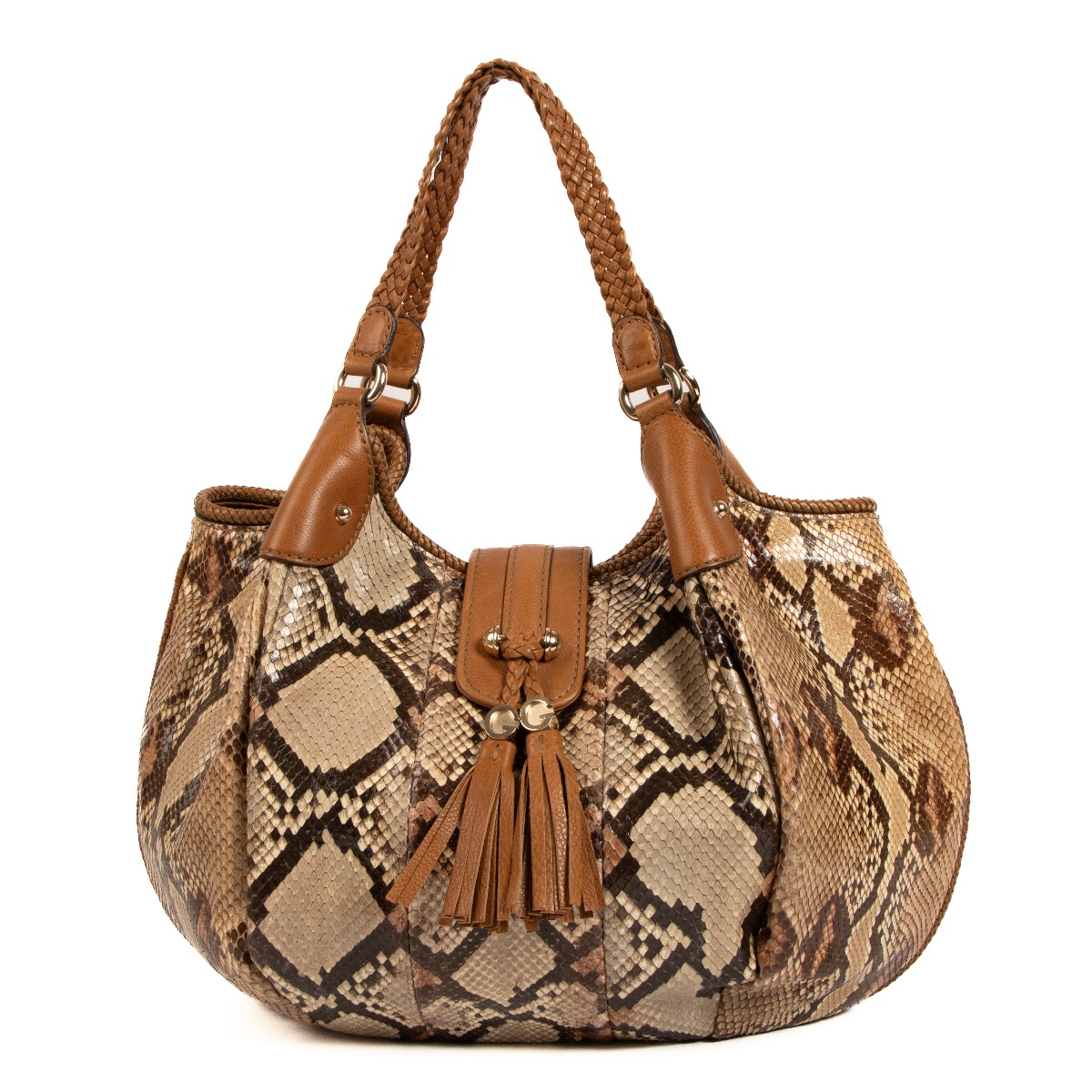 Gucci Python Marrakech Hobo Bag ○ Labellov ○ Buy and Sell
