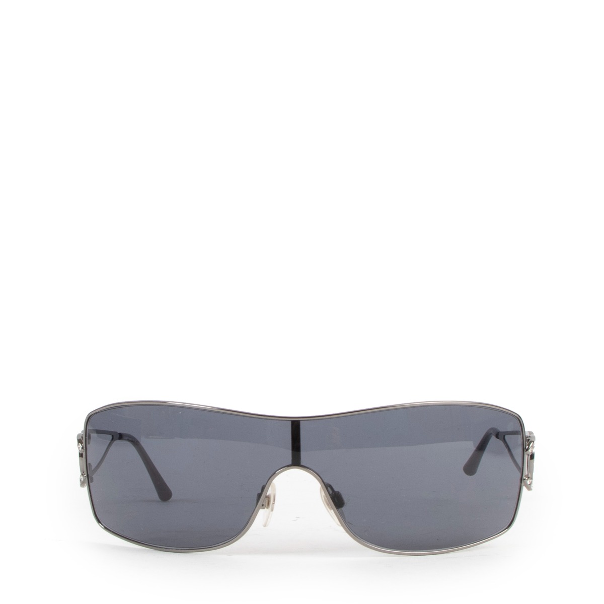 Chanel Masque Sunglasses with Swarovski CC's – NN Officiel