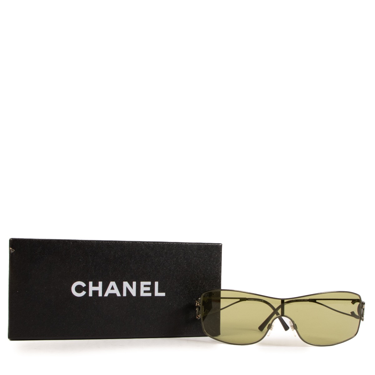 Chanel Green CC Crystal 4072 Sunglasses ○ Labellov ○ Buy and