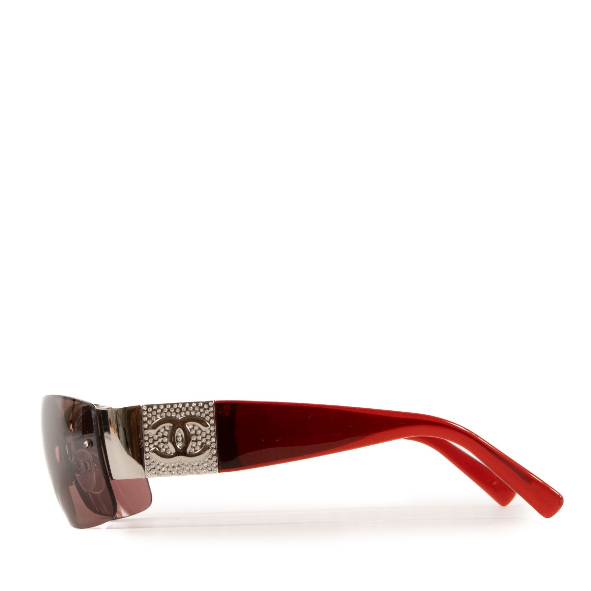 CHANEL Oval Sunglasses CH5467B Iridescent RedViolet Gradient at John Lewis   Partners