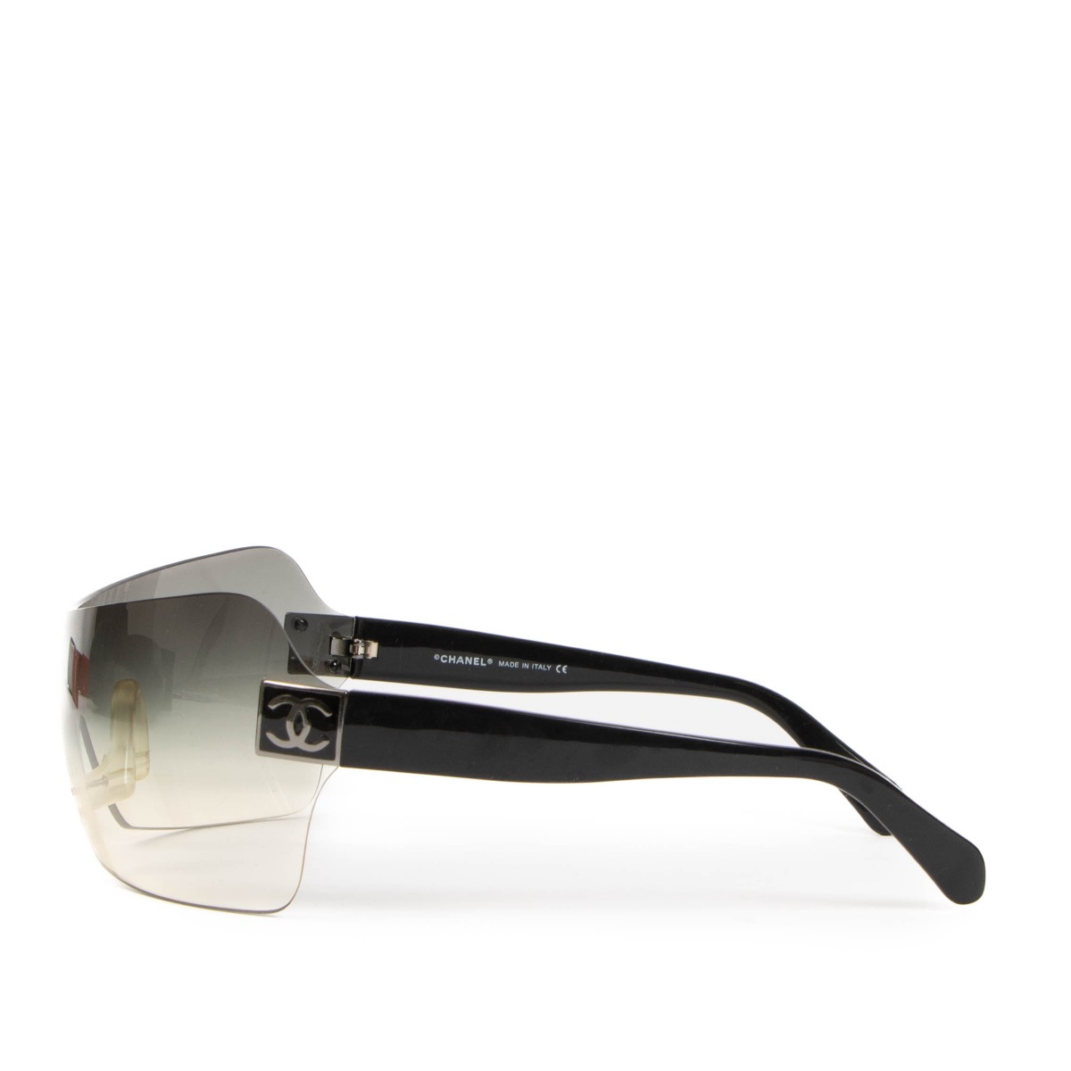 Chanel Black 4109 Shield Sunglasses ○ Labellov ○ Buy and