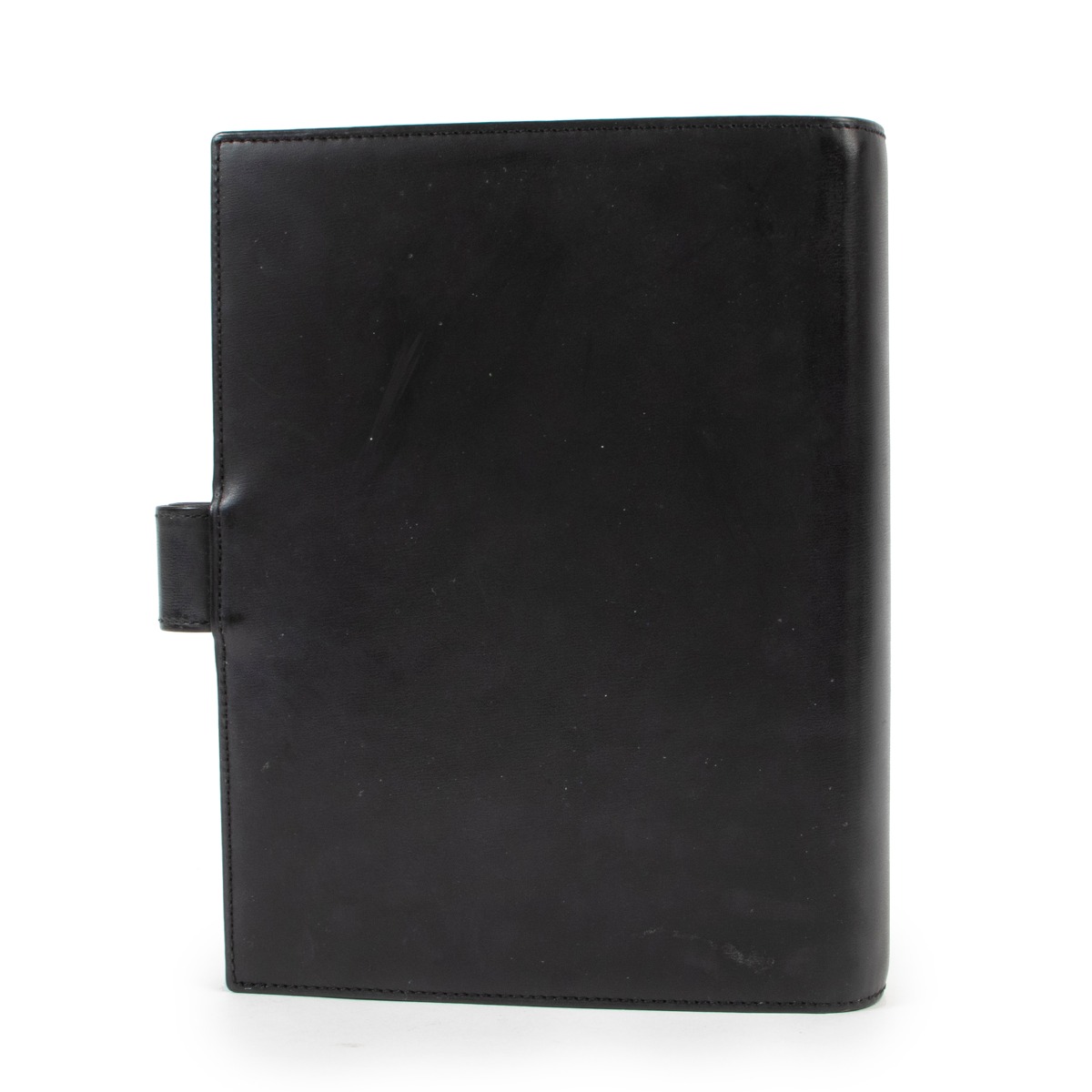 Cartier Black Leather Agenda ○ Labellov ○ Buy and Sell