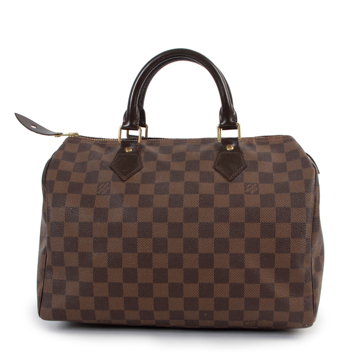 Louis Vuitton Damier Ebene Canvas Speedy 30 Labellov Buy and