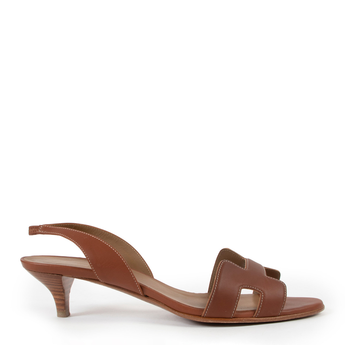 Hermes sandals with on sale heels