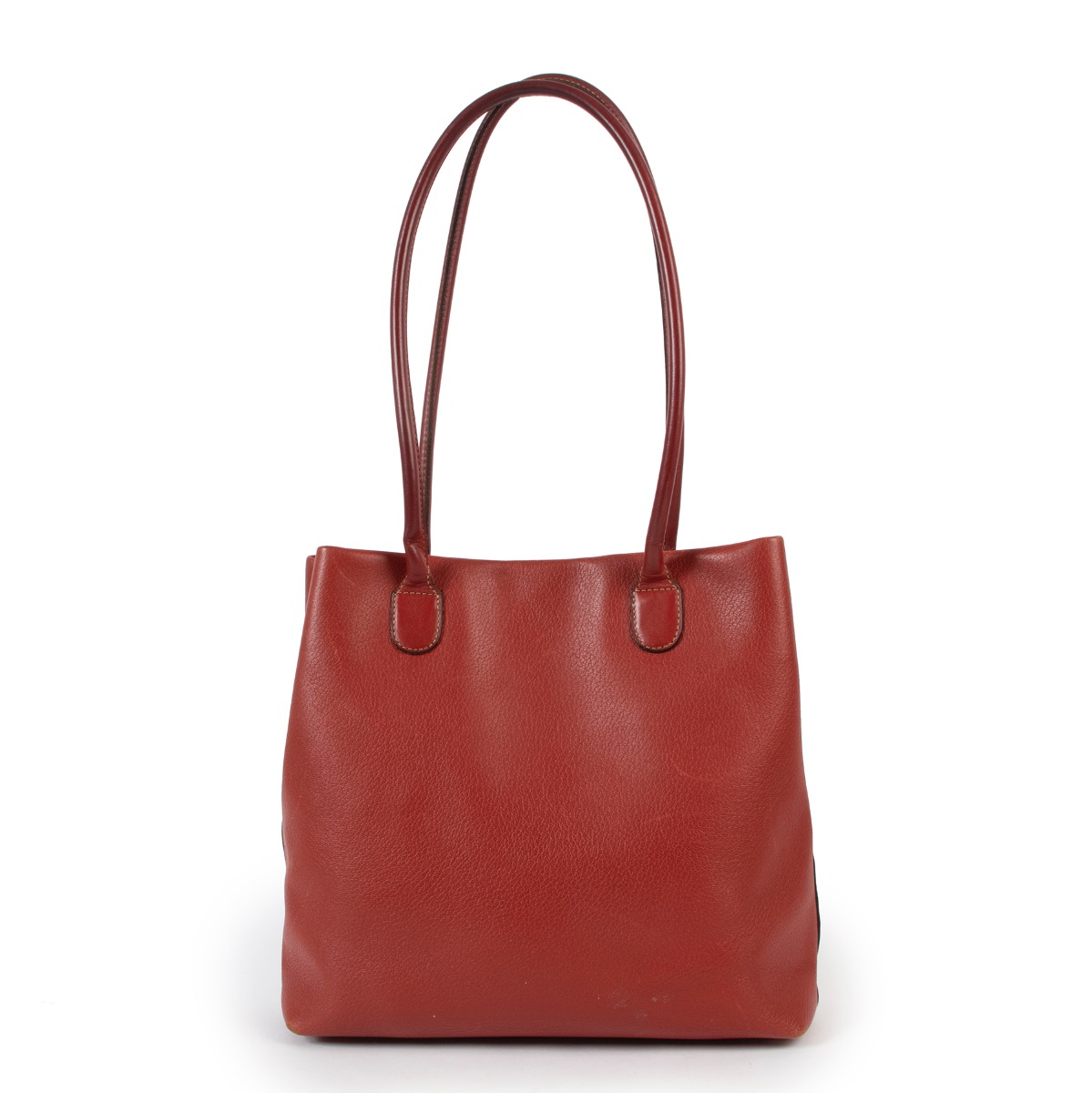 Deux De Delvaux Red Crossbody Bag ○ Labellov ○ Buy and