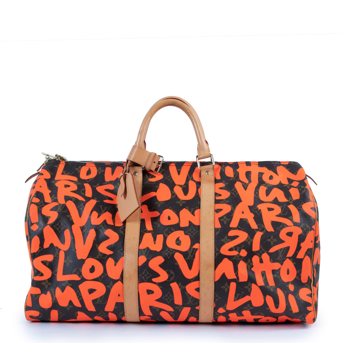 Louis vuitton on sale graffiti keepall
