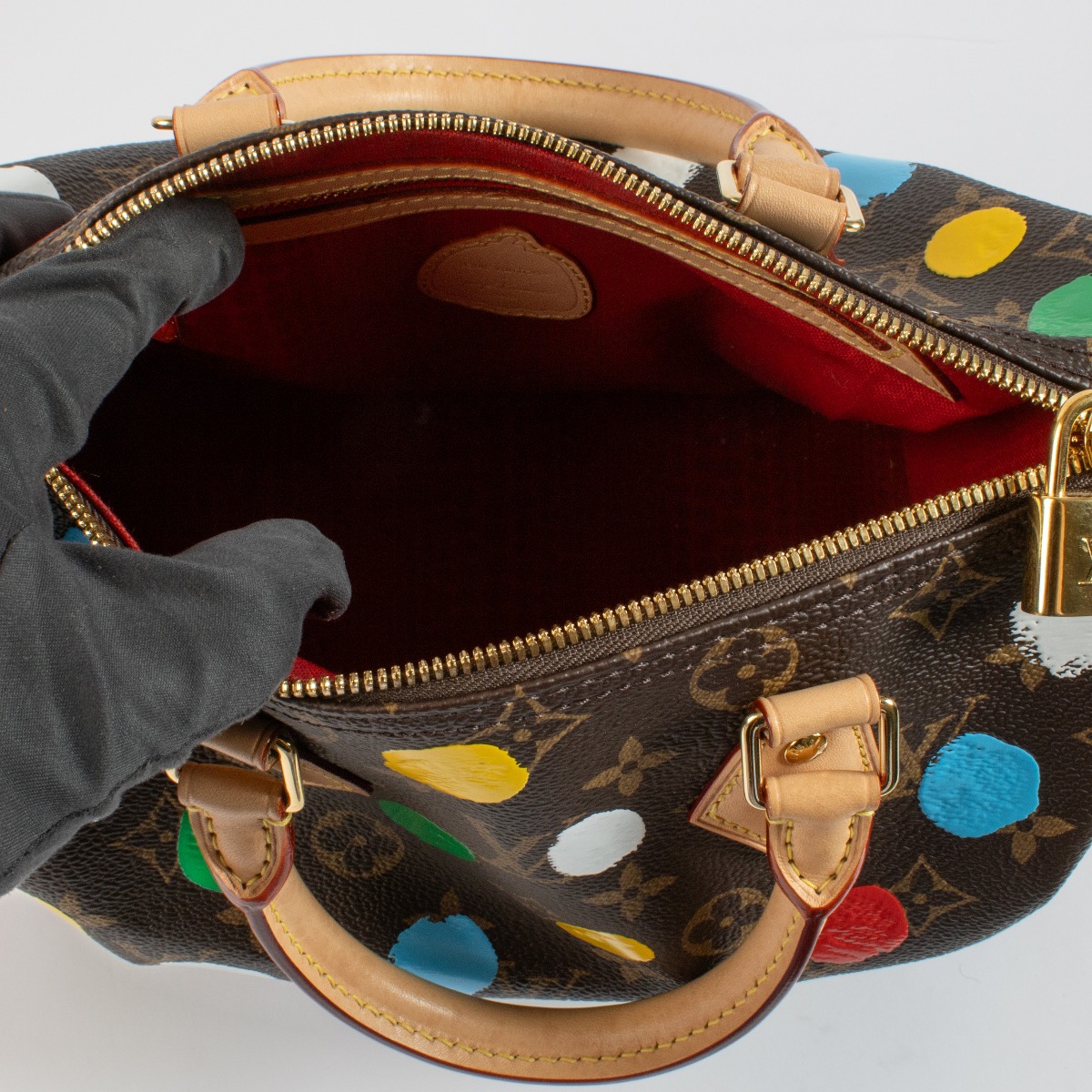 Louis Vuitton x Yayoi Kusama Speedy Bandoulière 25