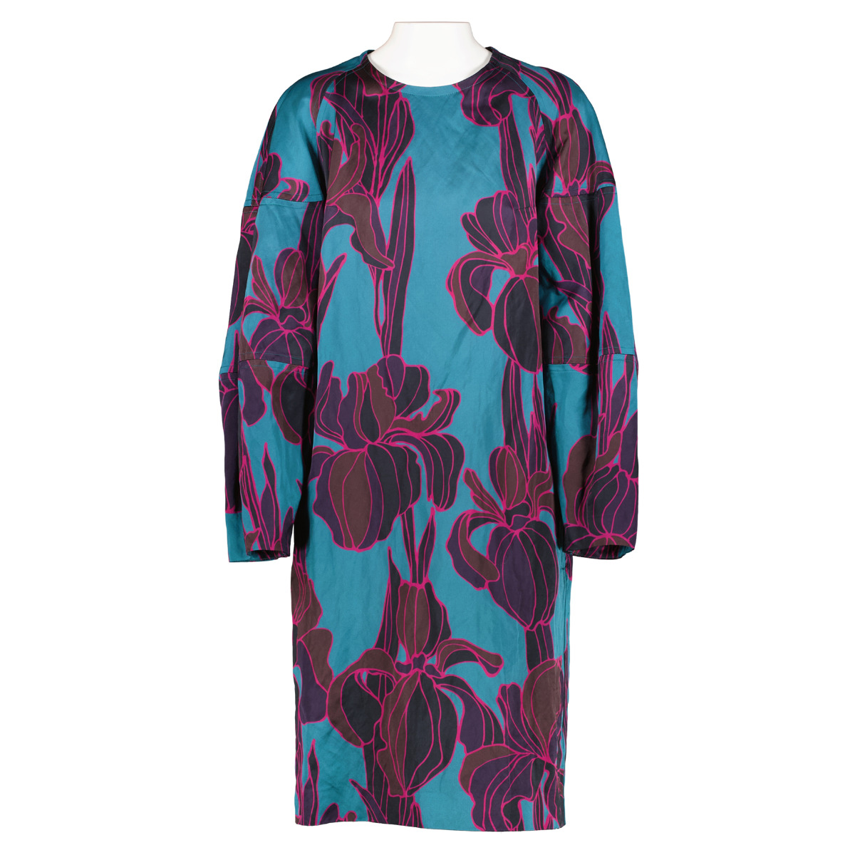 DRIES VAN NOTEN パープル ペイズリー柄 長袖カットソー パープル（紫