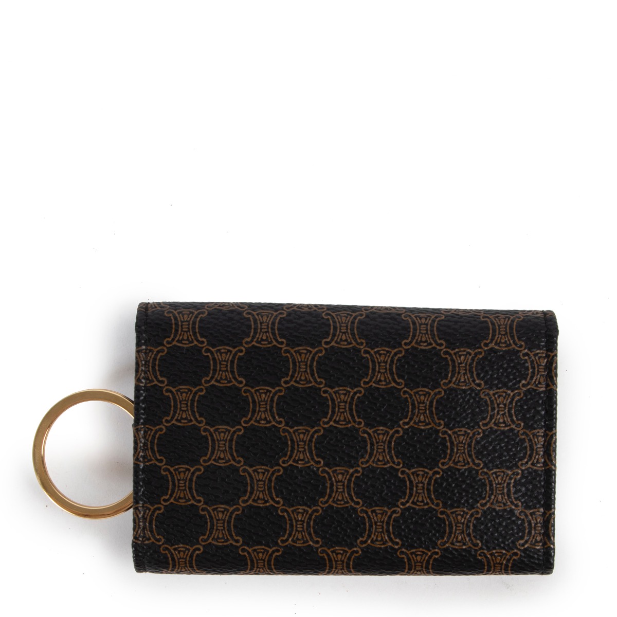 Celine Macadam Leather Key Wallet ○ Labellov ○ Buy and