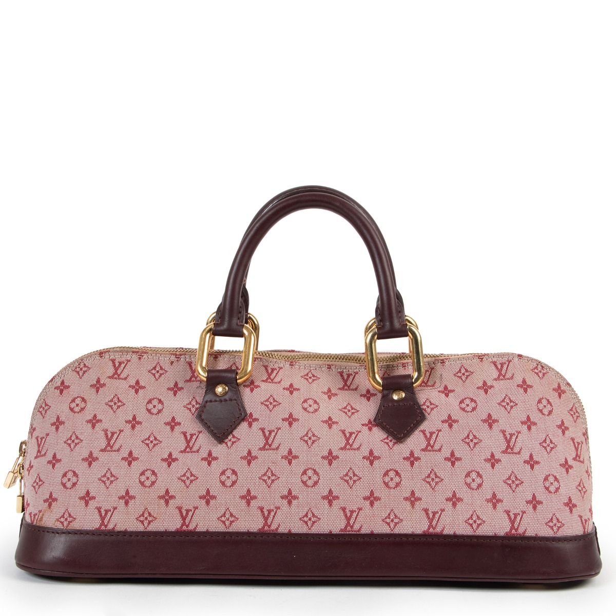 Louis Vuitton Monogram Mini Lin Horizontal Alma Long Bag