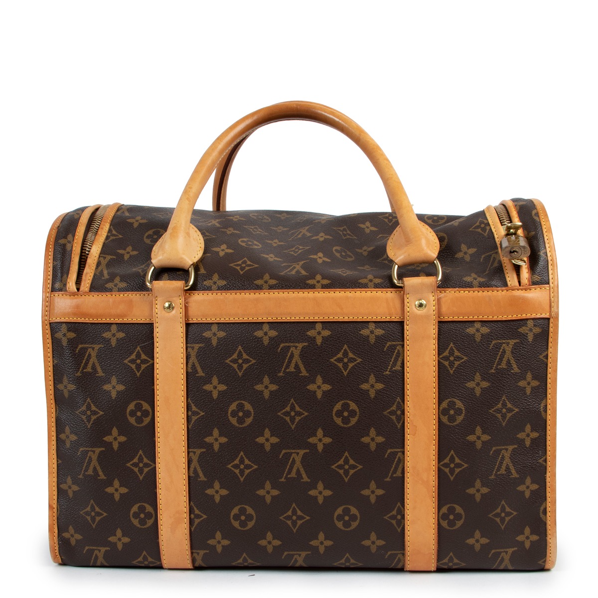 Louis Vuitton Dog Carrier 40 Monogram Canvas ○ Labellov ○ Buy and Sell  Authentic Luxury