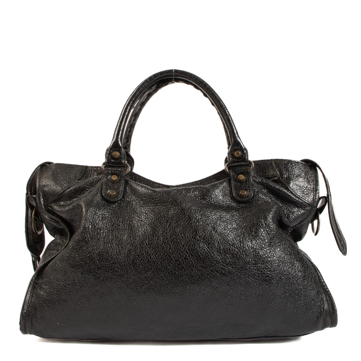 バッグ BALENCIAGA leather shoulder bag the city Balenciaga The City Shoulder Bag Leather Grey P16078 – NUIR