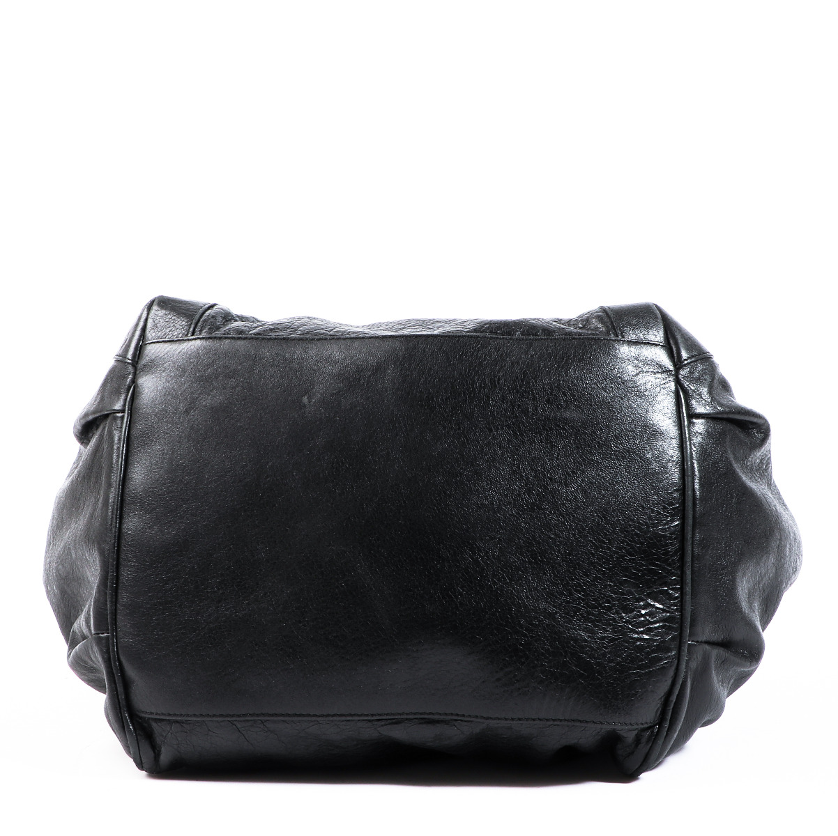 Balenciaga Black Agneau Leather Sunday Tote Bag ○ Labellov