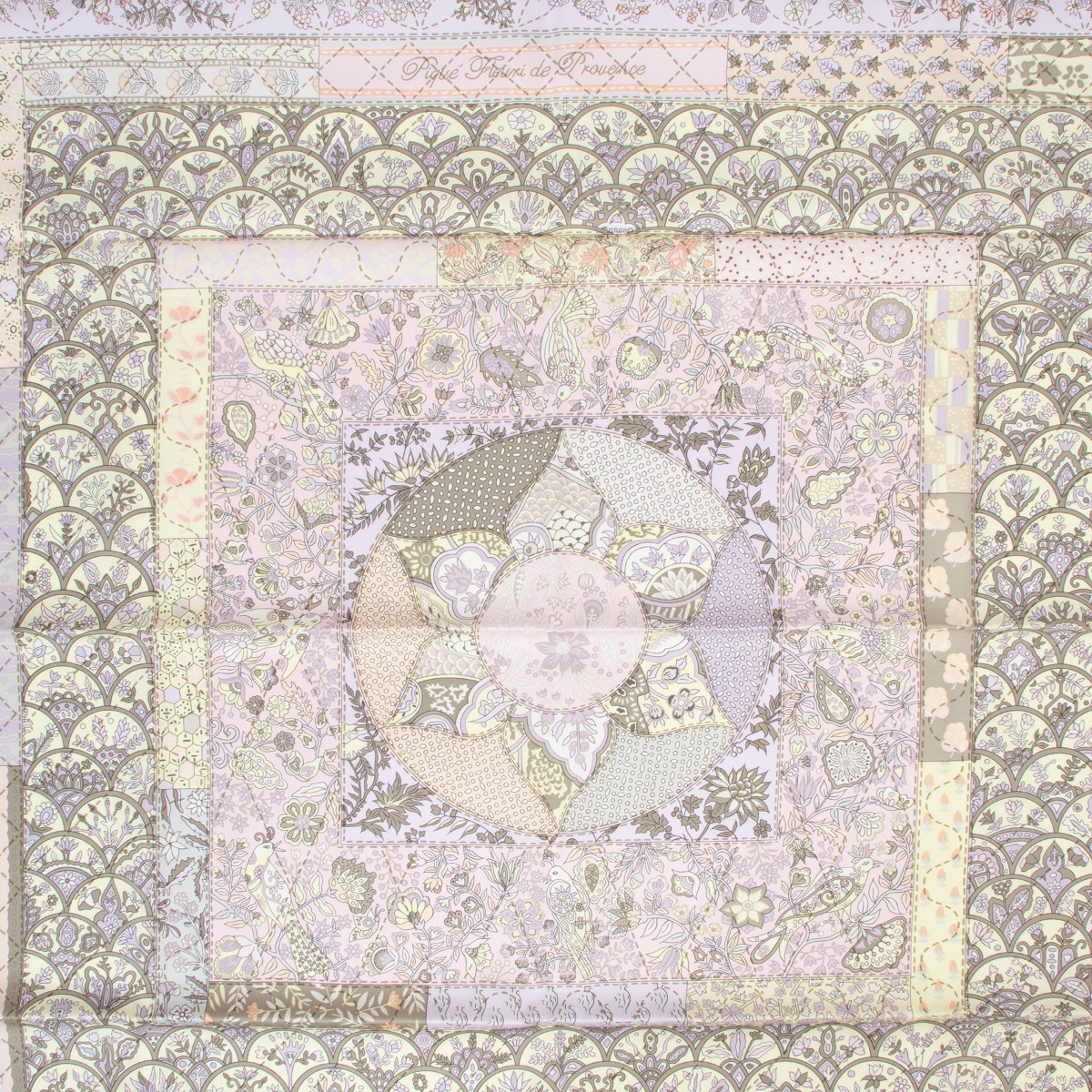 Hermès Spring/Summer 2013 Pique Fleuri de Provence Silk Twill