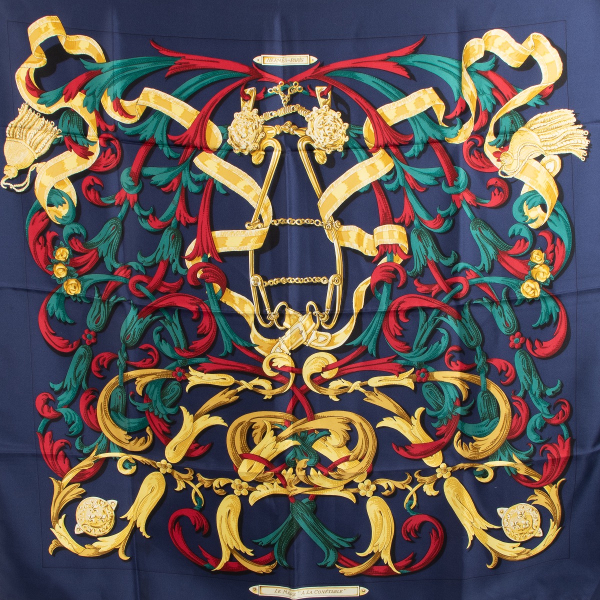Hermès Navy Blue Le Mors 
