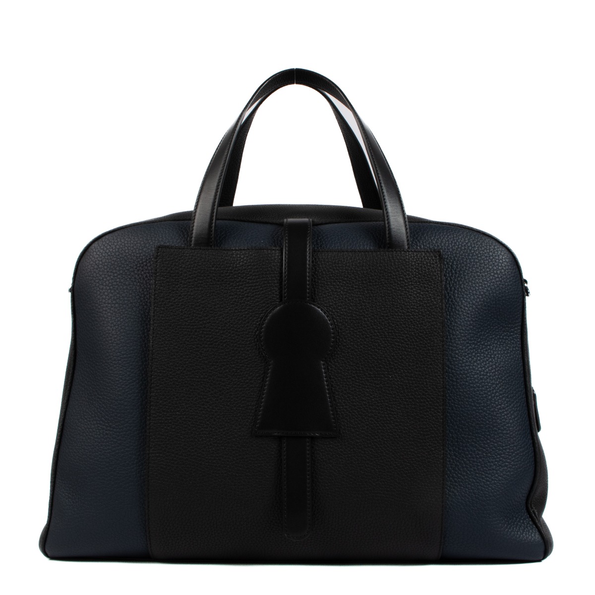 DELVAUX Magritte ドキュメントホルダー ネイビー ノワール ll03628_delvaux_blue_and_black