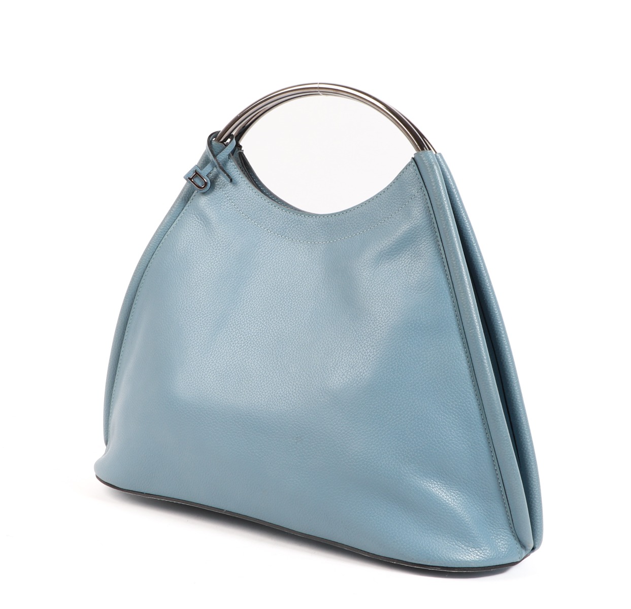 【店舗限定色】DELVAUX X Pin Hobo GM バッグ Blue 直営店 DELVAUX 王室御用達《Pin Hobo MM》ブラック TaurillonSoft 直営
