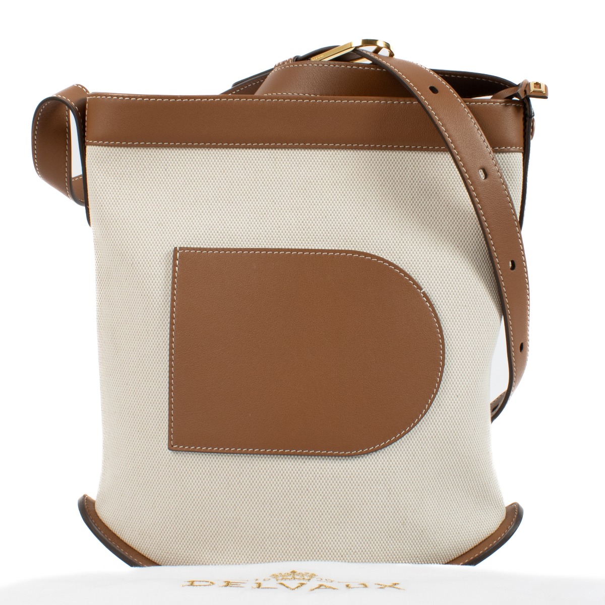 Delvaux Canvas/Leather Pin Daily Bag ○ Labellov ○ Buy and