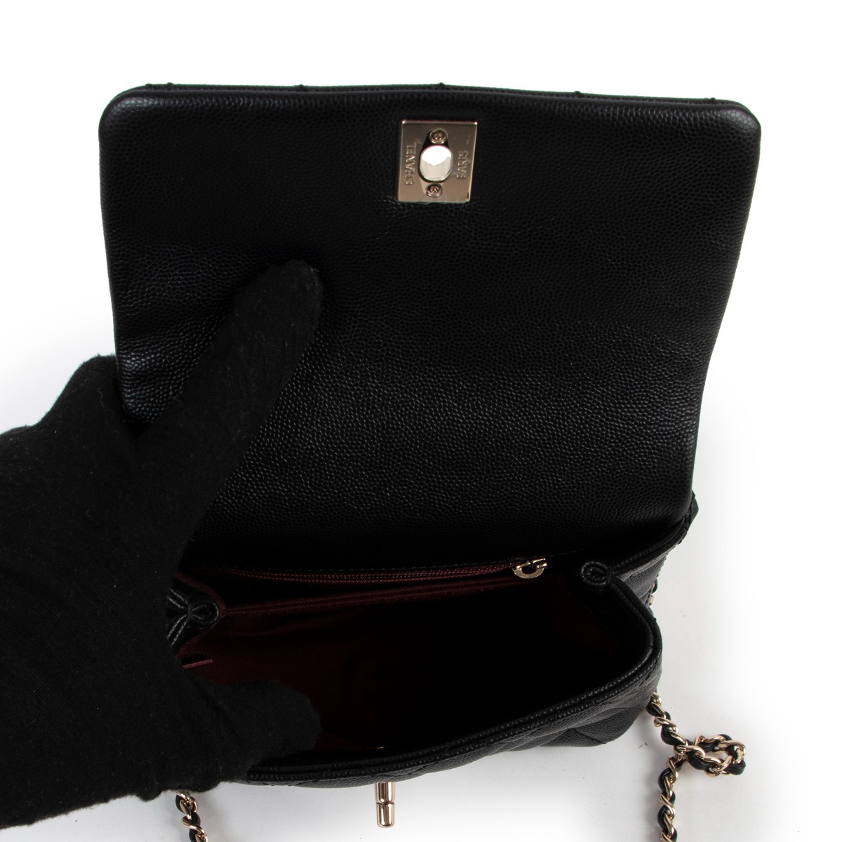 Chanel Small Coco Handle Bag - Black Mini Bags, Handbags - CHA475043