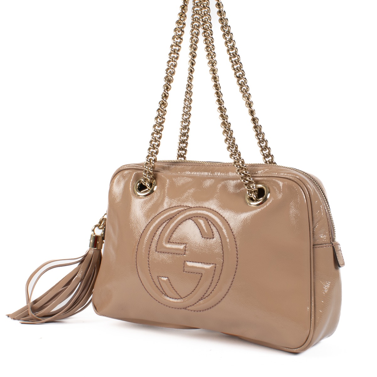 【GUCCI】SOHO SHOULDER BAG Gucci Soho Shoulder Bag – Overstock