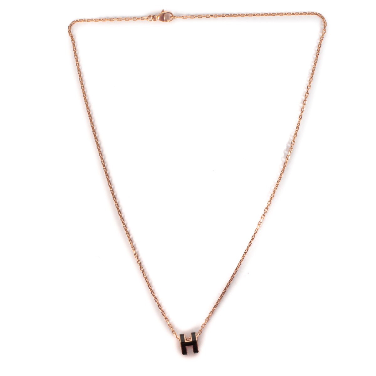 Hermes h on sale pendant