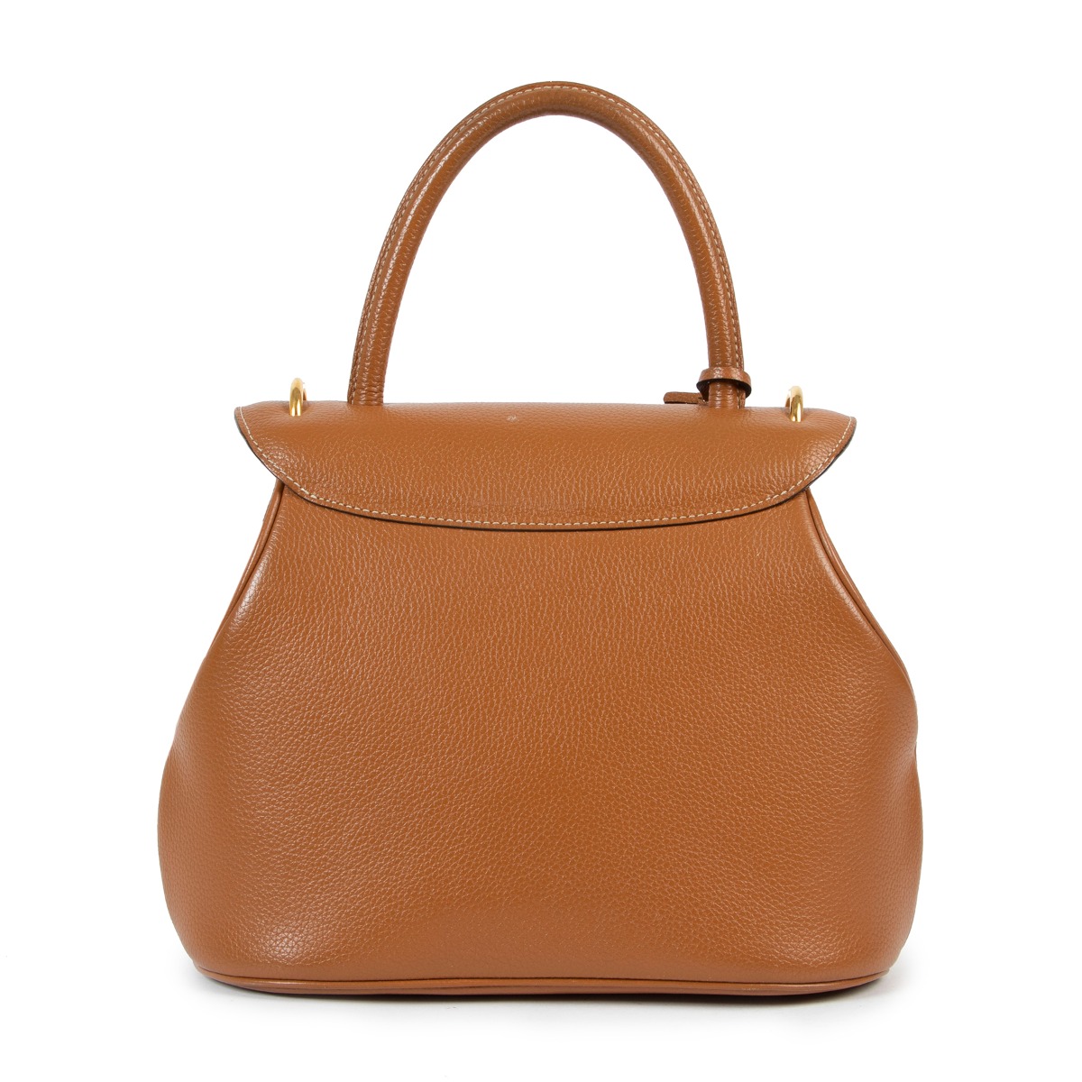 プ*a様 デルヴォー DELVAUX ボルティモア BALTIMORE ハンドバ Delvaux Cognac Baltimore Top Handle Bag ○ Labellov ○ Buy
